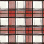 Holiday Plaids - Rustic checks Red Coffee Mug Gallery Image 2