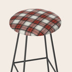 Holiday Plaids - Rustic checks Red Stool Gallery Image 2