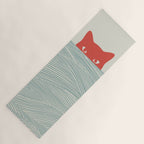 Cat Landscape 180: Sunrise Cat Yoga Mat Gallery Image 1