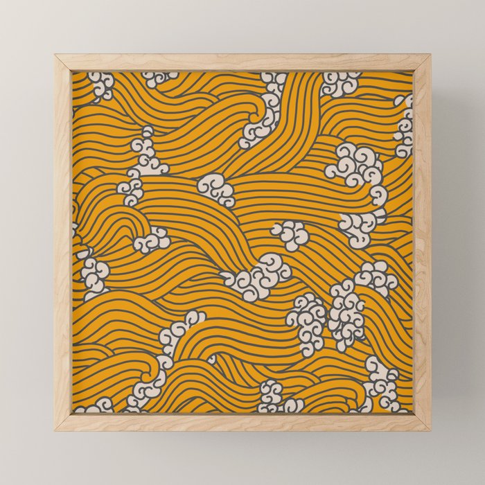 BENGAL MAYA WAVE Mini Art Print Gallery Image 1