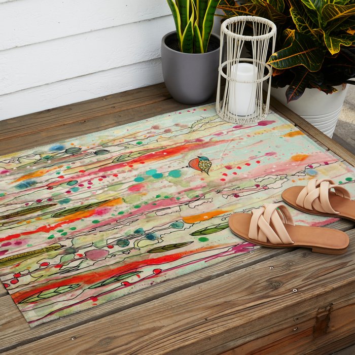 this strange feeling of liberty Outdoor Rug Gallery Image 2