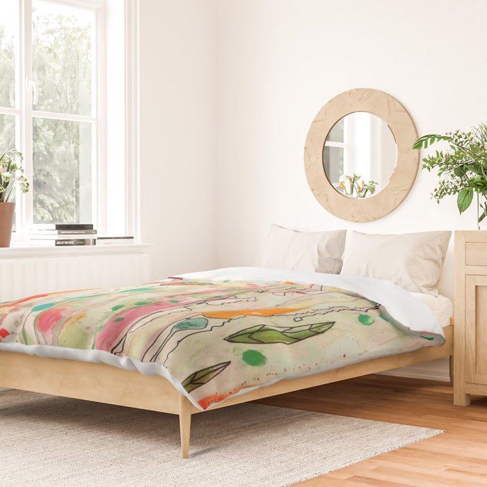 this strange feeling of liberty Duvet Cover Gallery Image 2