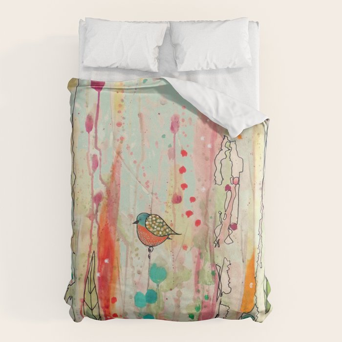 this strange feeling of liberty Duvet Cover Gallery Image 1