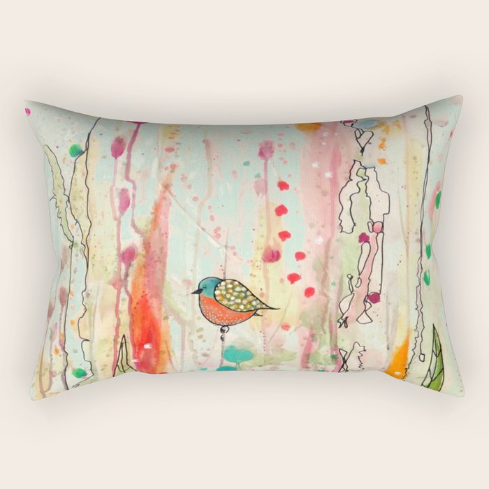 this strange feeling of liberty Rectangular Pillow Gallery Image 1