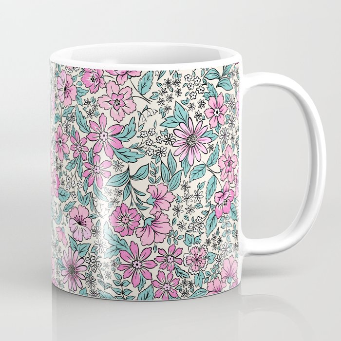 Posey - purple Coffee Mug Gallery Image 1