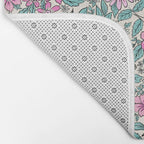 Posey - purple Bath Mat Gallery Image 2
