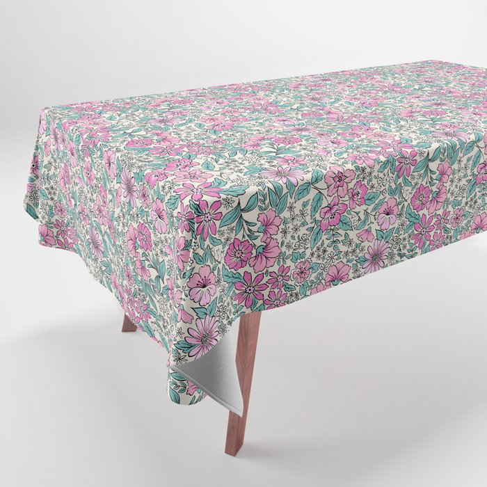 Posey - purple Tablecloth Gallery Image 1