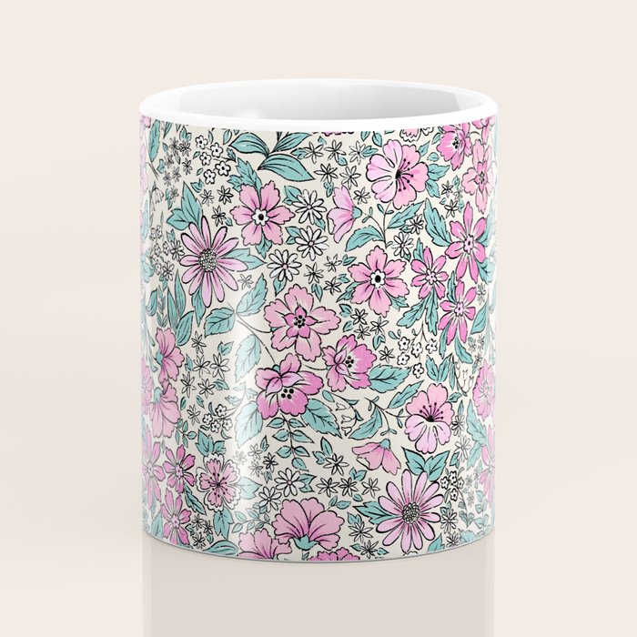 Posey - purple Coffee Mug Gallery Image 4