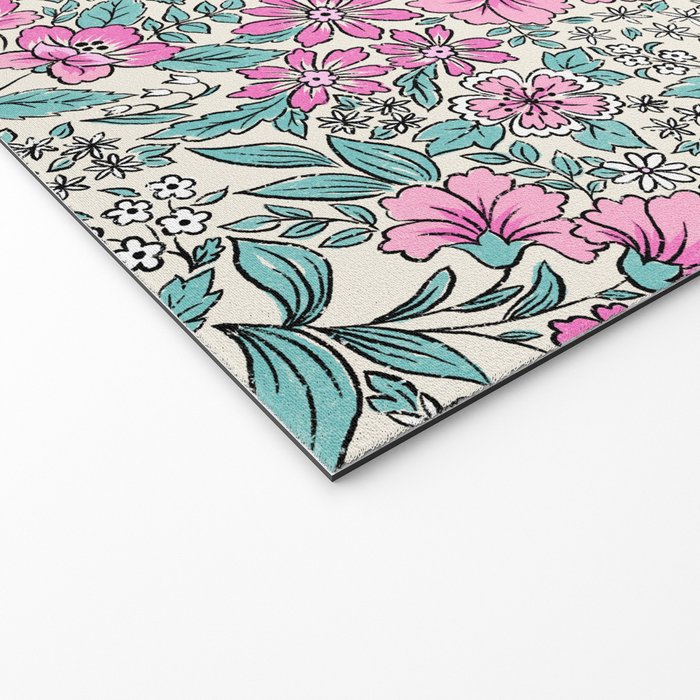 Posey - purple Welcome Mat Gallery Image 2