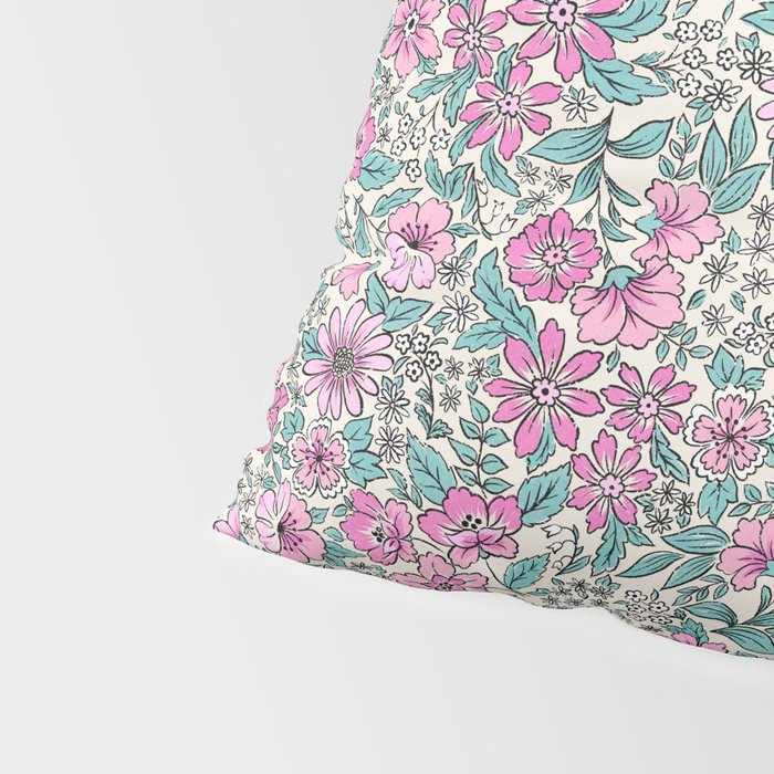 Posey - purple Pillow Sham Gallery Image 4
