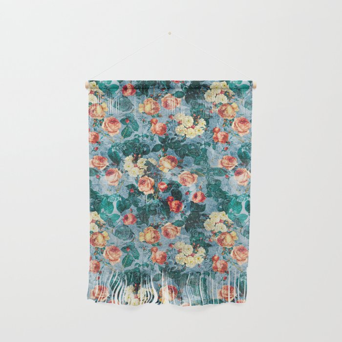 Floral and Marble Texture II Wall Hanging Gallery Image 1