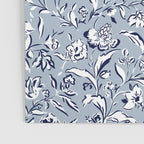 Painterly Florals - Blue Navy Poster Gallery Image 3