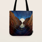 Moon Reflection Tote Bag Gallery Image 1