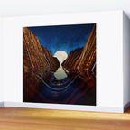 Moon Reflection Wall Mural Gallery Image 2