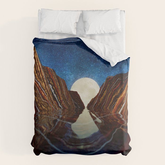 Moon Reflection Duvet Cover Gallery Image 6