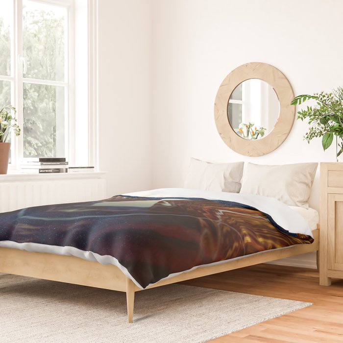 Moon Reflection Duvet Cover Gallery Image 2