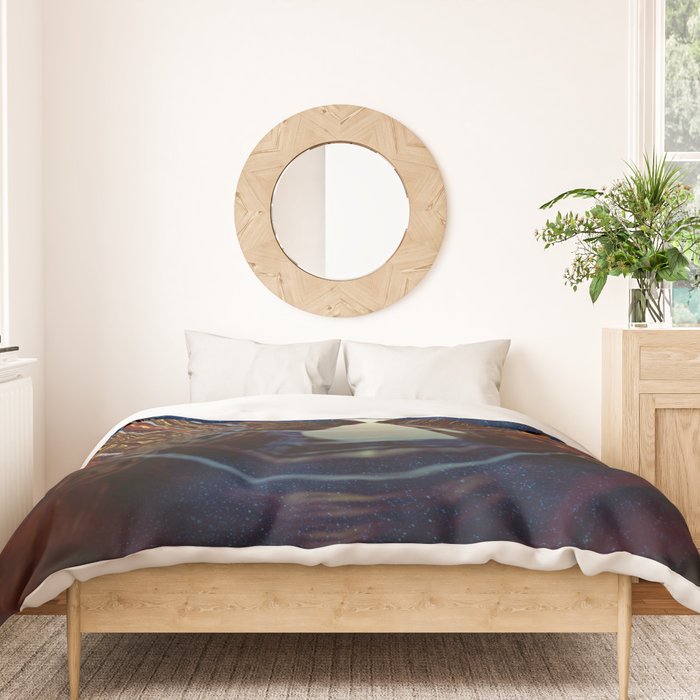 Moon Reflection Duvet Cover Gallery Image 3