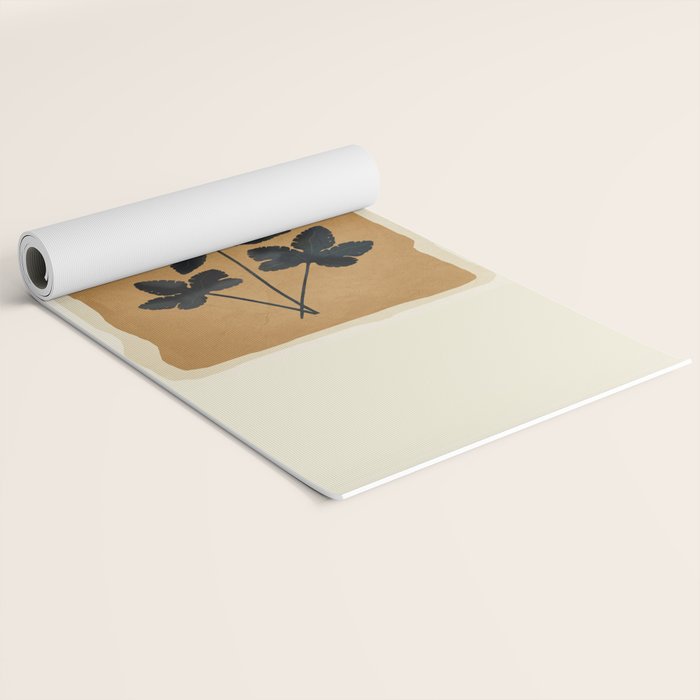 Leaf Design 8 Yoga Mat Gallery Image 2
