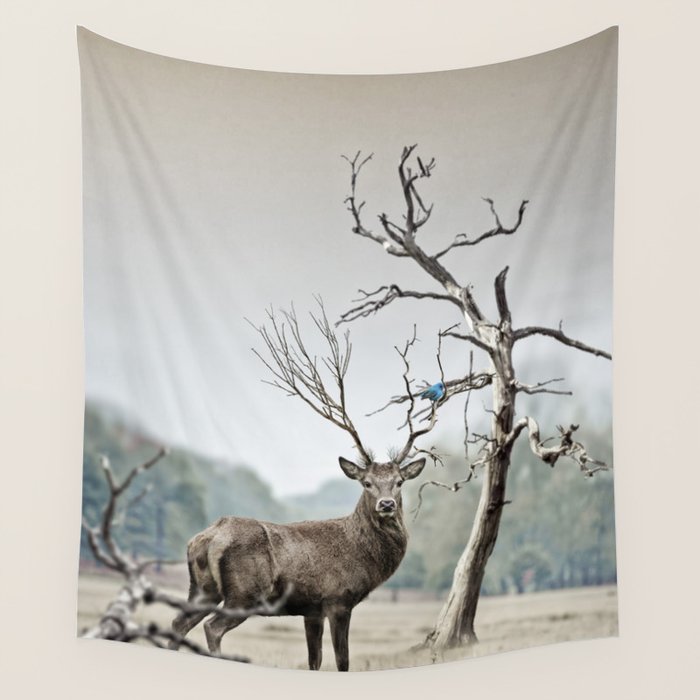 Deer Wall Tapestry Gallery Image 1