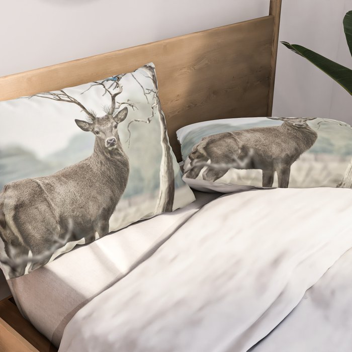 Deer Pillow Sham Gallery Image 2