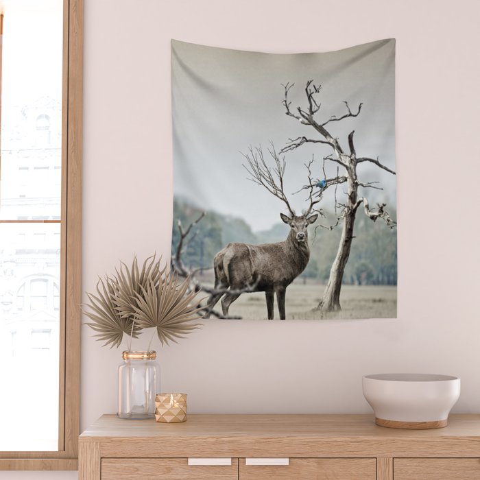 Deer Wall Tapestry Gallery Image 2