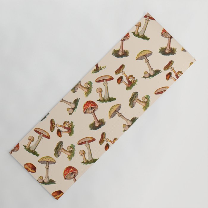 Magical Mushrooms Yoga Mat Gallery Image 1