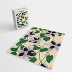 Clematis Botanical Illustration Jigsaw Puzzle Gallery Image 2