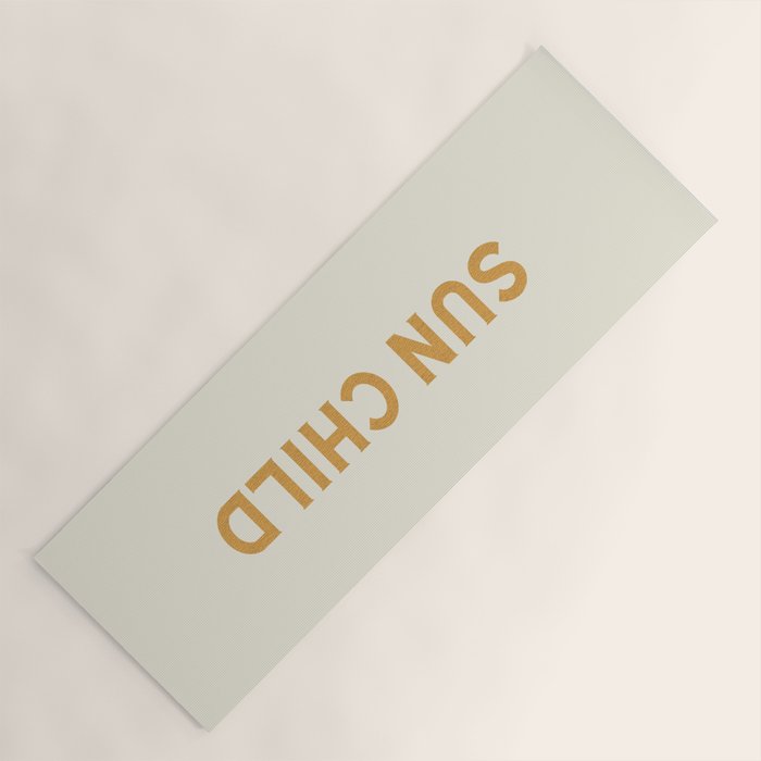 Sun child Yoga Mat Gallery Image 1
