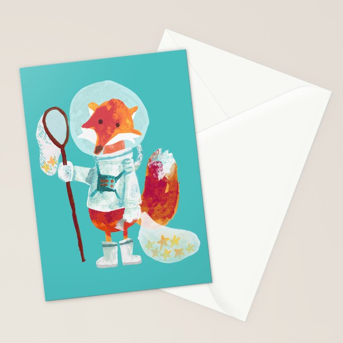 Catch the falling stars Stationery Card Gallery Image 2