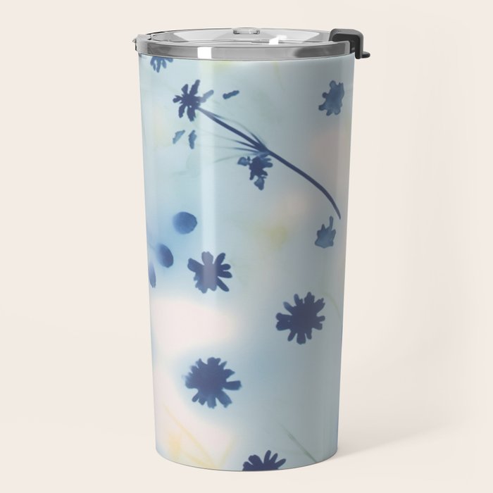 Indigo Lily Drift Travel Mug Gallery Image 2