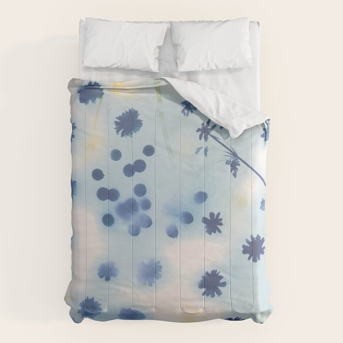 Indigo Lily Drift Comforter Gallery Image 6