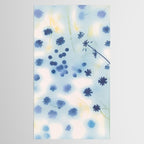 Indigo Lily Drift Tablecloth Gallery Image 2