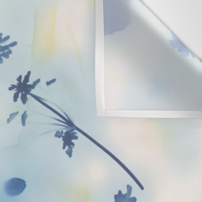 Indigo Lily Drift Wall Tapestry Gallery Image 3