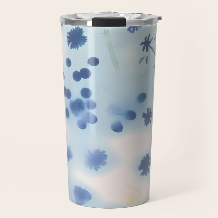 Indigo Lily Drift Travel Mug Gallery Image 1