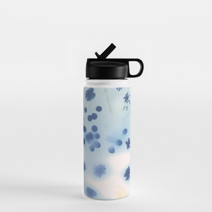 Indigo Lily Drift Water Bottle Gallery Image 1