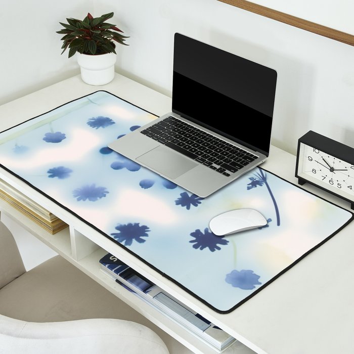 Indigo Lily Drift Desk Mat Gallery Image 2
