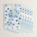 Indigo Lily Drift Wrapping Paper Gallery Image 3