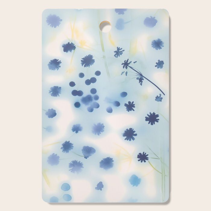 Indigo Lily Drift Cutting Board Gallery Image 1
