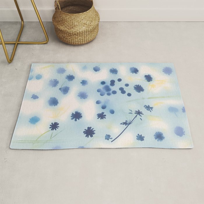 Indigo Lily Drift Rug Gallery Image 1