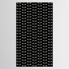 Dragonfly Pattern VII Black Tablecloth Gallery Image 2