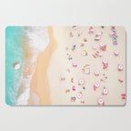 Miami Beach Umbrellas Cutting Board Gallery Image 1