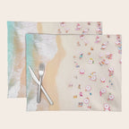 Miami Beach Umbrellas Placemat Gallery Image 1