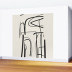 Abstract line art 18 Wall Mural Gallery Image 2