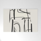 Abstract line art 18 Welcome Mat Gallery Image 1