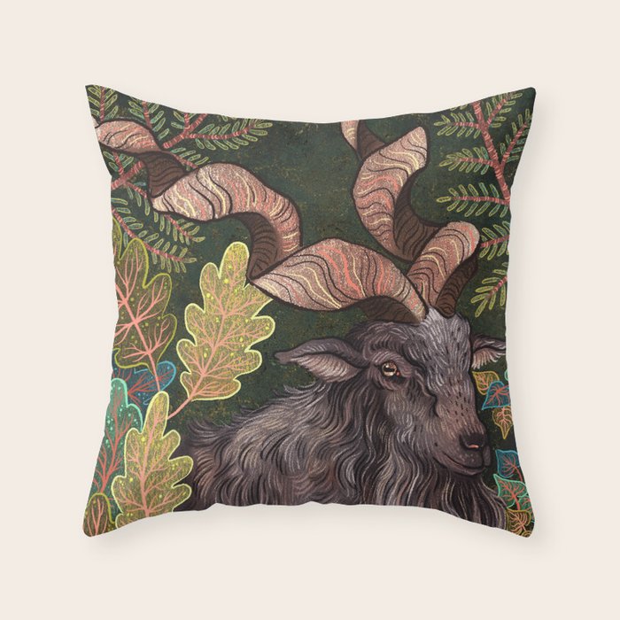 Markhor Throw Pillow Gallery Image 6