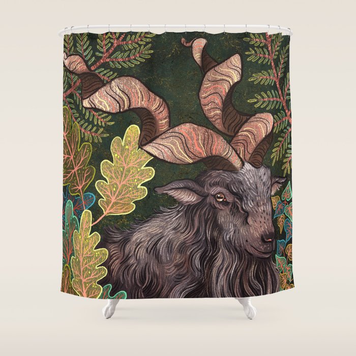 Markhor Shower Curtain Gallery Image 1