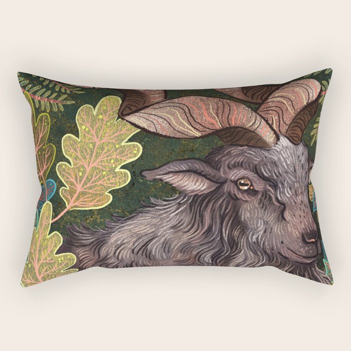 Markhor Rectangular Pillow Gallery Image 1
