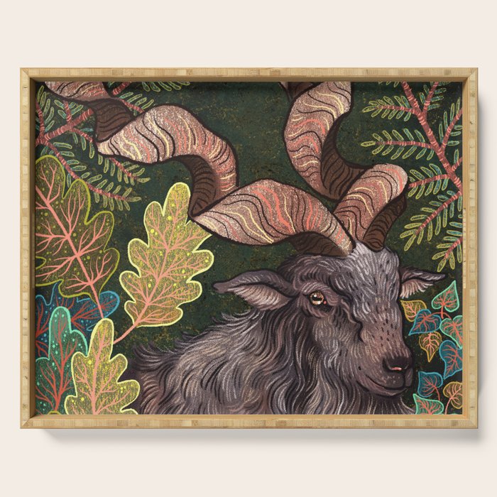 Markhor Serving Tray Gallery Image 1