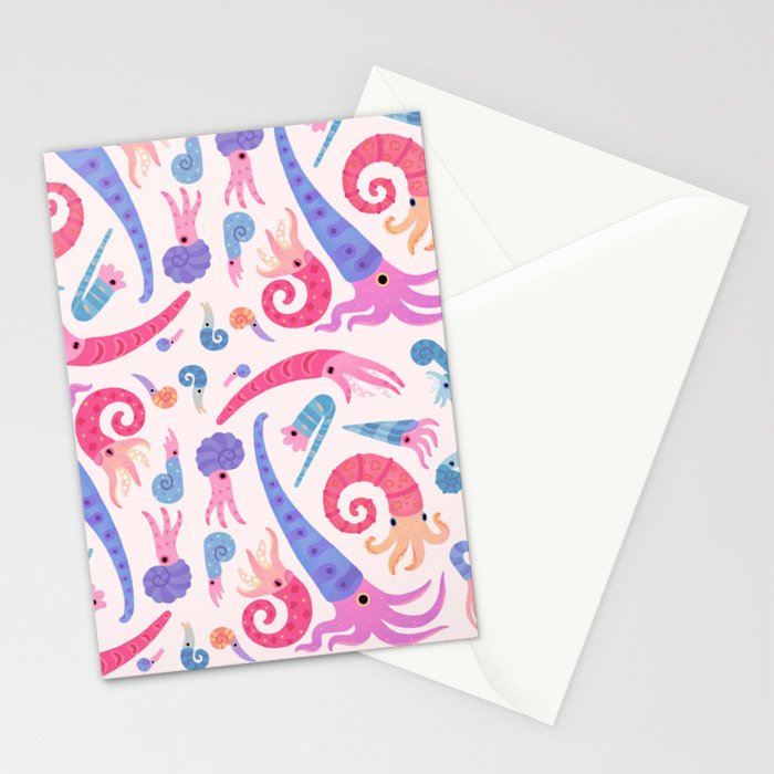 Ancient cephalopods Stationery Card Gallery Image 2