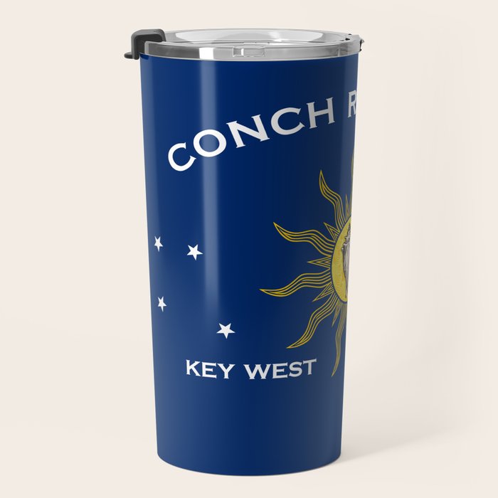 Conch Republic Flag Travel Mug Gallery Image 3